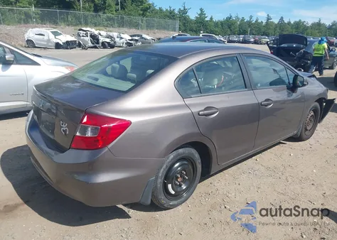 2012 Honda Civic Lx z USA, uszkodzony, nr VIN 19XFB2F5XCE017290